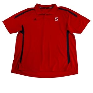 NC State Wolfpack polo shirt, Adidas, men's 4XL
